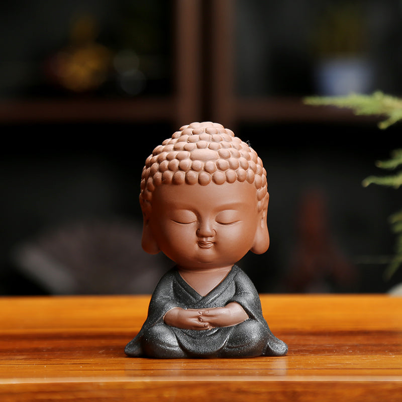 Little Buddha With Zen Furnishings