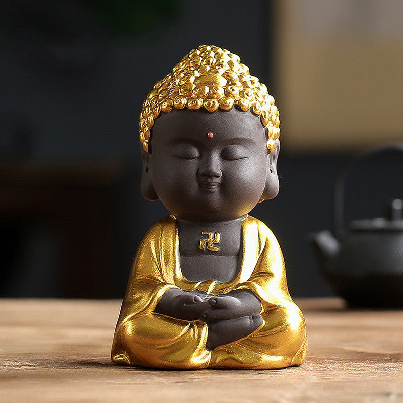 Golden Buddhas With Six Perfections