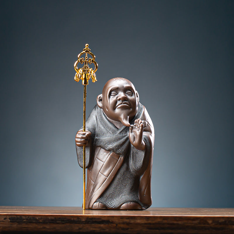 Little Monks with Peaceful Mind