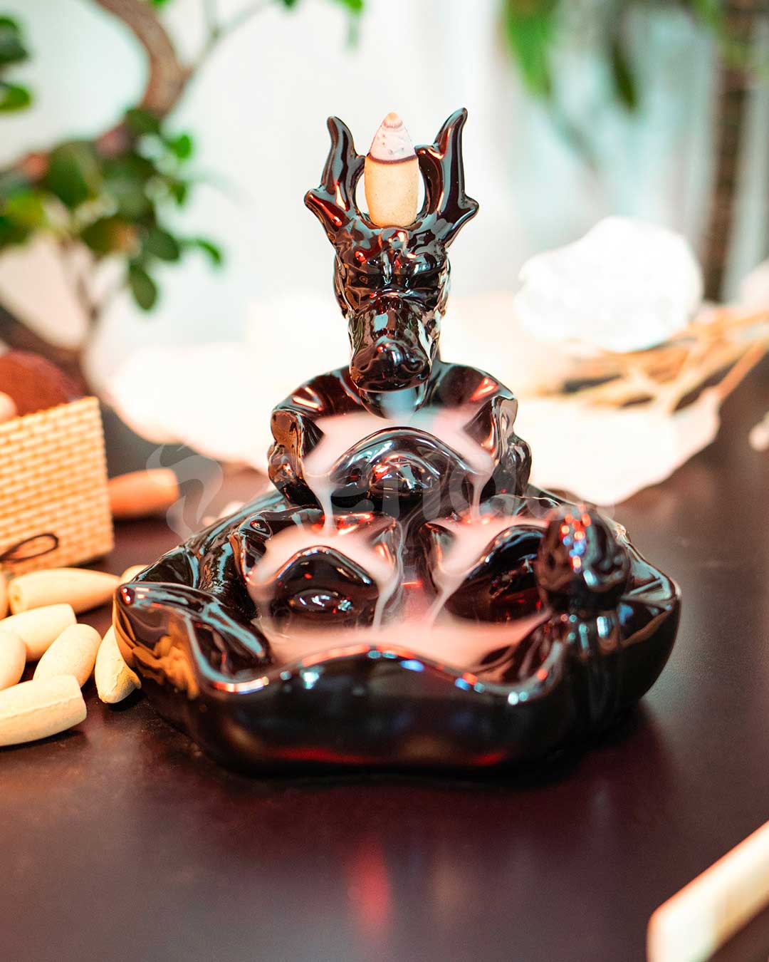 Eternal Dragon Backflow Incense Burner