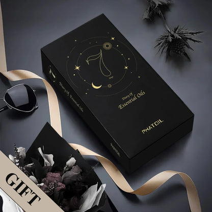 Phatoil Pure Natural Plant Extract Diary Of Essential Oils With Droppers (9 pcs)