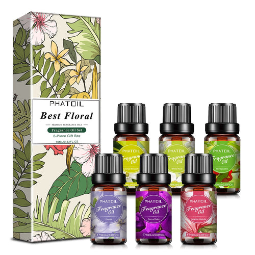 Phatoil Fruit Premium Fragrance Oil Set For Air Purifying (6pcs)