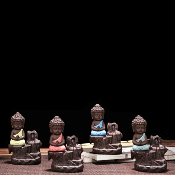 Tathagata Buddha Backflow Incense Burners