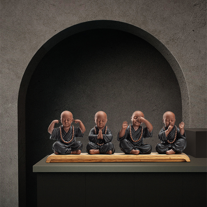 Little Monks with Four Wise Principles