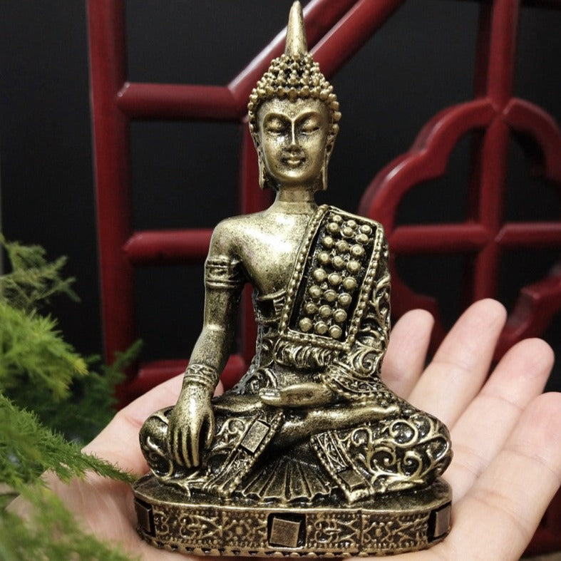 Small Meditating Indoor Buddha Statue For Home