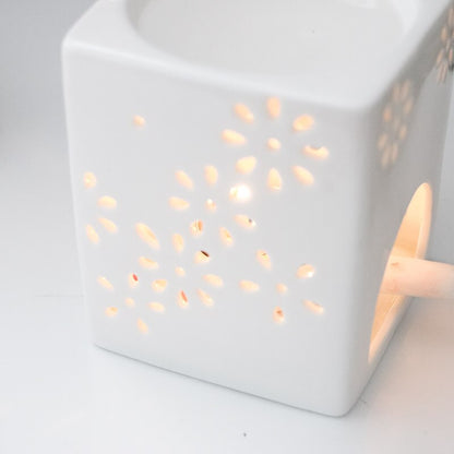 Ceramic Tealight Candle Holder Oil Burner Aroma Diffuser