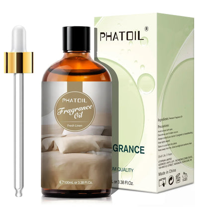 Phatoil 100ml Fragrance Oils With Droppers And Roll-On Bottles