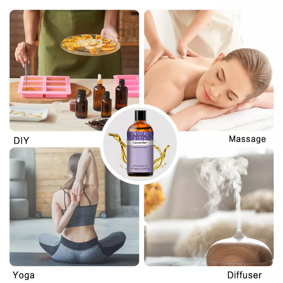 100ml Phatoil Pure Natural Essential Oil With Dropper