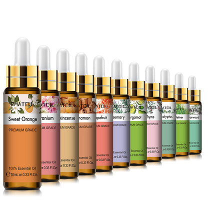 Phatoil 10ml Pure Natural Essential Oil with Dropper