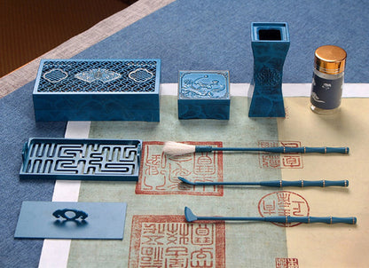 Incense Fragrance - Zen Maze Rectangular (9-Piece Set)