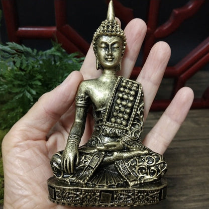 Small Meditating Indoor Buddha Statue For Home