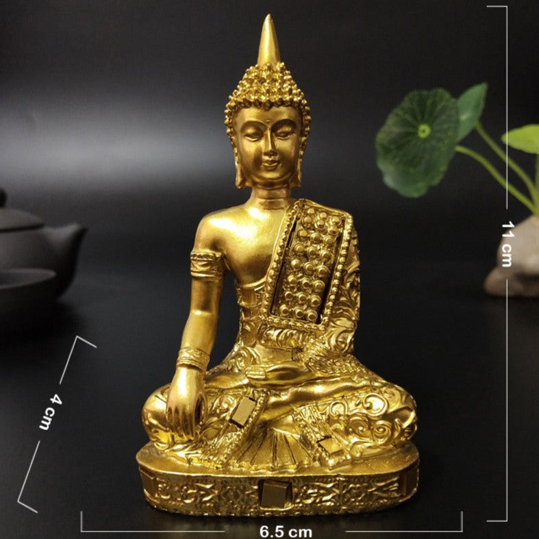 Small Meditating Indoor Buddha Statue For Home