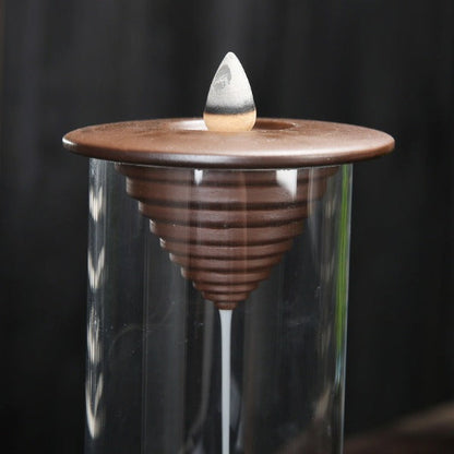 Hourglass Backflow Enclosed Backflow Incense Burner