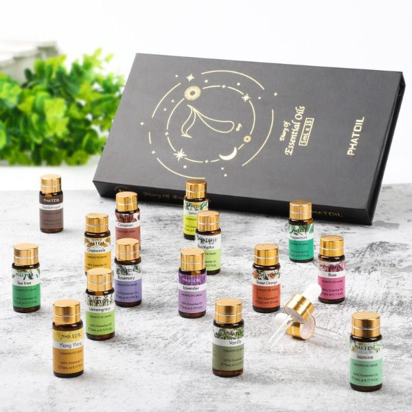 Phatoil Pure Natural Diary Of Calming Essential Oils (15 pcs)