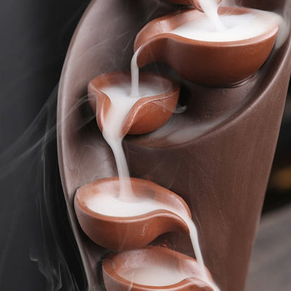 SpaceKeeper Waterfall Backflow Incense Burner